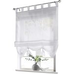 Fei yu - store bateau 1 pice avec passants, rideaux, cuisine, transparent, store  passants, rideaux, ...