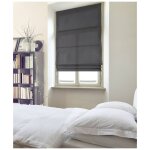 Madecostore - store bateau tamisant panama  chanette - gamme must - gris anthracite - l180 x h220cm ...