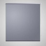 The living store - store enrouleur occultant gris 40 x 100 cm - store occultant - rideau int�rieur - ...