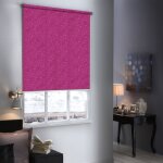 Madecostore - store enrouleur occultant � paillettes - gamme must - rose - l64 x h190cm