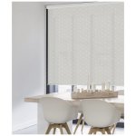 Madecostore - store enrouleur tamisant motif tokyo - gamme must - blanc - l79 x h250cm