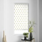 Paris prix - store enrouleur tamisant 'verdura' 45x180cm blanc