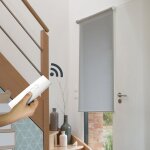 Store enrouleur voile e - roll motoris - blanc - l64 x h250cm