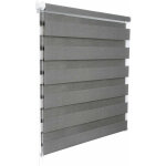 Helloshop26 - store enrouleur z�br� jour et nuit fen�tre translucide ou occultante aspect bois 70x150cm ...