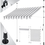 Store  pince avec manivelle balcon store balcon sans percer uv - rsistant rglable en hauteur hydrofuge ...