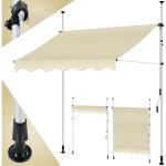 Store  pince avec manivelle balcon store balcon sans percer uv - rsistant rglable en hauteur hydrofuge ...