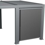 Hesperide - store semi - automatique petit modle pour pergola bioclimatique maja 3, 6x3, 6m - hespride ...