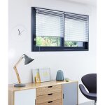 Store v�nitien aluminium 25mm - blanc - l75 x h175cm