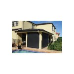 Store vertical enrouleur extrieur pour terrasse ou balcon - anthracite mat - gris anthracite - 1, 4 ...