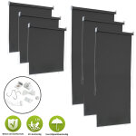 Store vertical store vertical r�sistant aux uv protection contre le vent et brise - vue anthracite 180 ...