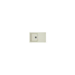 Stradour - evier cuisine a encastrer 1 bac + 1 egouttoir aloa - resine - 81 x 50 cm - blanc Stradour - evier cuisine a encastrer 1 bac + 1 egouttoir aloa - resine - 81 x 50 cm - blanc