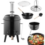 Strattore - 5en1 goulash cannon / four à goulash 19 litres en noir Strattore - 5en1 goulash cannon / four à goulash 19 litres en noir