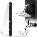 Strattore douche solaire - ocean en noir Strattore douche solaire - ocean en noir