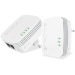 Strong powerlwf600duomini adaptateur rseau cpl 600 mbit / s ethernet / lan wifi blanc 2 pice(s)