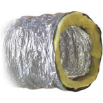 Gaine souple aluminium isol�e 5m diam 125mm - strulik