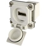 Stx v6 bride ip67 telegrtner 100022951 usb 2. 0 embase femelle  encastrer gris clair 1 pc(s) q400011 ...
