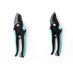 Suan - sécateurs lame franche et lame enclume en acier lot de 2 vert et argent trendyflair Suan - sécateurs lame franche et lame enclume en acier lot de 2 vert et argent trendyflair