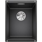 Subline 320 - �vier en silgranit, 35x46 cm, infino, anthracite 523406 - blanco