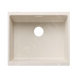 Blanco - subline 500 - �vier en silgranit, 50x40 cm, blanc soft 527796