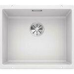 Blanco - evier subline 500 - u en silgranit puradur sous - plan 53x46cm, blanc (523436)