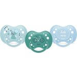 Sucettes anatomiques dodie - bb ours - lot de 3 - + 18 mois - rsistantes et anti - irritations