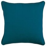 Sueden - coussin en sudine bleu intense 40x40