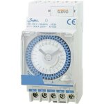 Suevia - interrupteur horaire pour rail tension de fonctionnement: 230 v / ac supra d 1 inverseur (rt) ...