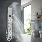 Suguword - colonne de douche d'hydromassage systme de douche led avec cran lcd