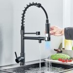 Mitigeur vier pulvrisateur double fonction robinet de cuisine?pivotante  360 pulvrisateur  nez ...