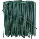 Suinga - lot de 100 agrafes pour jardin, gazon artificiel, piquets de fixation de jardin pour toile de ... Suinga - lot de 100 agrafes pour jardin, gazon artificiel, piquets de fixation de jardin pour toile de ...