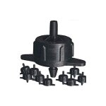 Suinga - lot de 100 goutteur autorgulant 4 l / h, goutteurs d'irrigation en ligne systme micro, goutteur ...