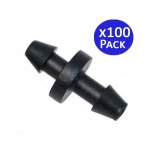 Lot de 100 t�tines pour conducteurs de 4 mm pour joindre un tuyau de 4, 5 x 6, 5 mm