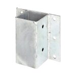 Ancrage mural métallique carré 7 x 7 x 15 cm, support d'ancrage carré à visser pour poteau pour béton, ... Ancrage mural métallique carré 7 x 7 x 15 cm, support d'ancrage carré à visser pour poteau pour béton, ...