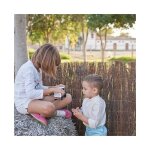 Suinga - brise vue en brande de bruy�re, maille de bruy�re 1, 5 x 5 m, dissimulation � 65% cl�ture pour ...