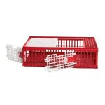 Suinga - cage de transport en plastique avec porte frontale / coulissant pour levage / agriculture / ...