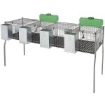 Suinga - cage xl pour lapins quipe de trmies et abreuvoirs