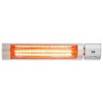 Suinga - chauffage infrarouge 2000 w. radiateur lectrique, intrieure - extrieur. inclination 120. ...