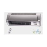Suinga - chauffage split bastilipo pour salle de bain, 2000 w, basse consommation. tlcommande