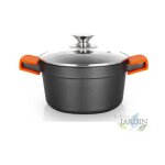 Suinga - cocotte profonde en fonte d'aluminium orbegozo induction complte  20cm