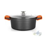 Suinga - cocotte profonde en fonte d'aluminium orbegozo induction complte  28cm