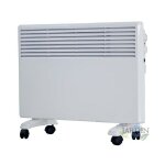 Suinga - convecteur lectrique 1500 watts, chauffage sur pied mobile. radiateur d'appoint 2 niveaux chaleur ...