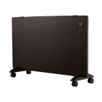 Convecteur lectrique 1500 watts, chauffage sur pied mobile. radiateur d'appoint 2 niveaux chaleur avec ...