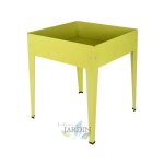 Suinga - jardini�re sur�lev�e en m�tal, carr� potager sur�lev� en acier galvanis� pour l�gumes, herbes, ...