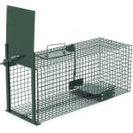 Suinga - piège vivant réutilisable 23x60x23 cm. piège à animaux en cage pour marthes, chats, rats et ... Suinga - piège vivant réutilisable 23x60x23 cm. piège à animaux en cage pour marthes, chats, rats et ...