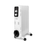 Suinga - radiateur  bain d'huile 2000w chauffage lectrique 9 lments orbegozo rl2000. thermostat rglable, ...