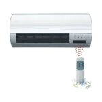 Suinga - radiateur mural en cramique  paroi 2000w. tlcommande, programmable, fonction ventilation ...