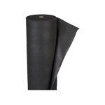 Suinga - toile anti - mauvaises herbes noire 1 x 50 m, 150 g / m2, toile gotextile permable  l'eau ...