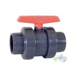 Vanne pvc 20. vanne  tournant sphrique en pvc filet de 20 mm. robinet enfilage  bille filet 1 / ...