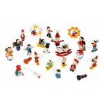 Sujet de noël 24 personnages la piste multicolore - paris prix Sujet de noël 24 personnages la piste multicolore - paris prix