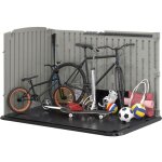 Suncast - coffre multifonctions poly�thyl�ne 35 mm srowaway gris fonc�